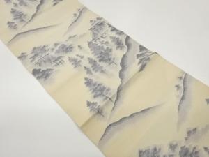 本場筑前博多時代人物模様織出し名古屋帯